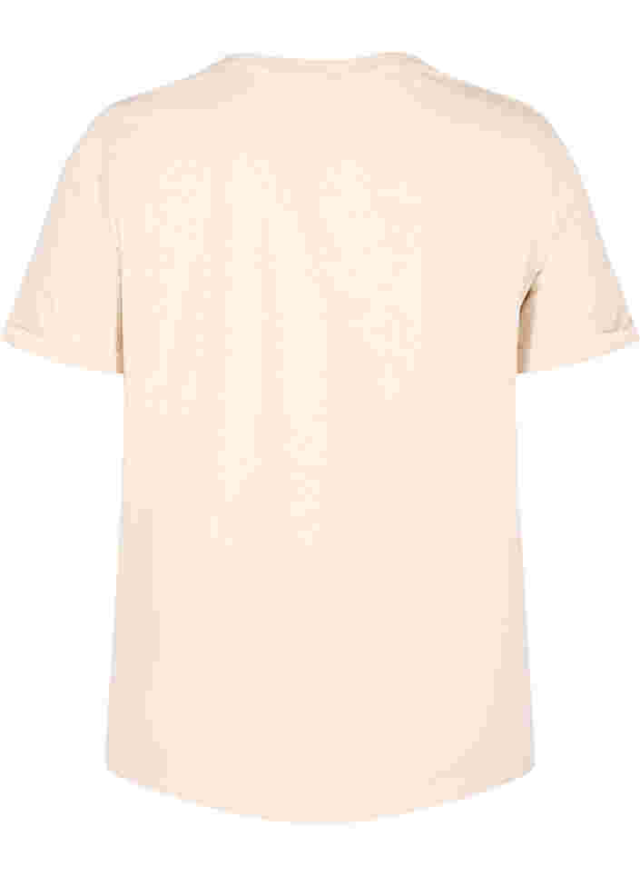 Basis t-shirt i bomuld, Fog, Packshot image number 1