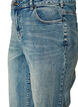 Kiana straight fit jeans med let slidt look, Bl&aring;, Packshot image number 2