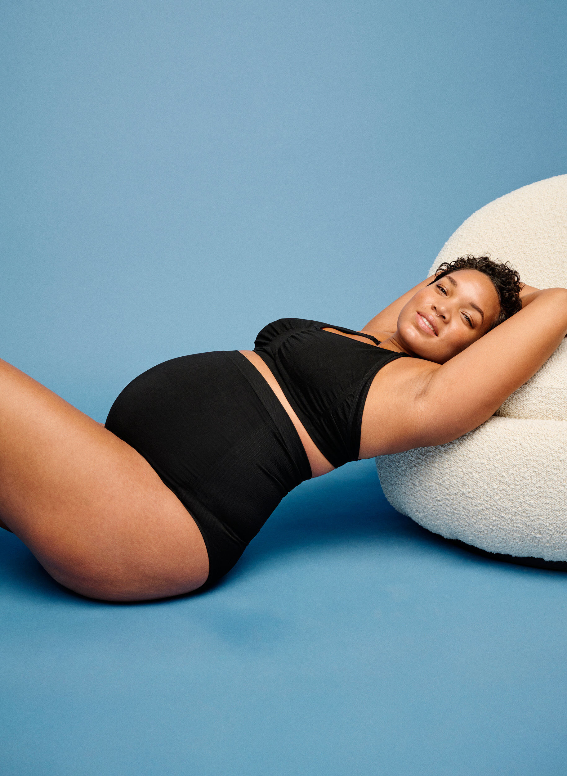 Zizzi Graviditets trusse, Black, Image image number 0