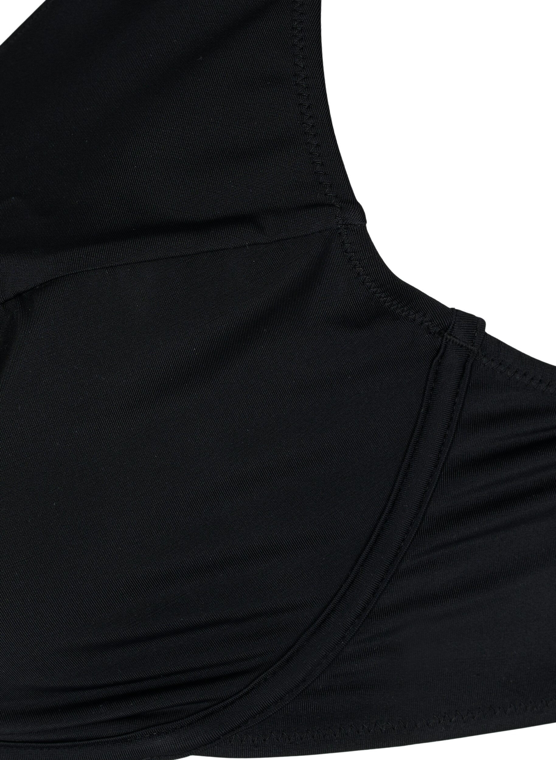 Zizzi Bikini bh med b&oslash;jle, Black, Packshot image number 2