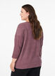 Jerseybluse med 3/4 &aelig;rmer, R&oslash;d, Model image number 2
