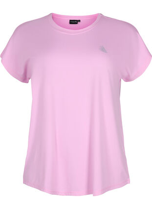 Kortærmet trænings t-shirt , Pastel Lavender, Packshot image number 0
