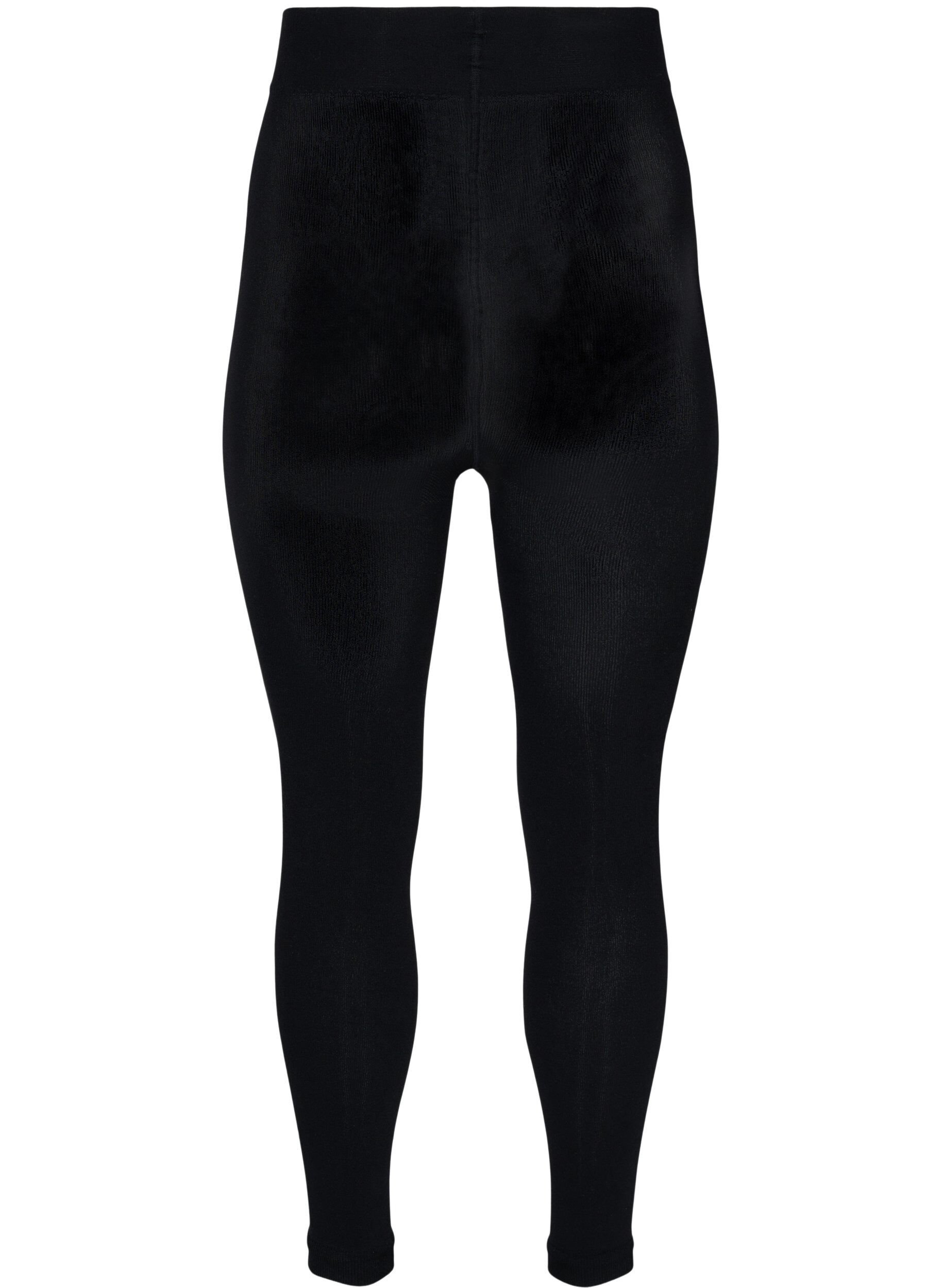 Zizzi Leggings i 200 denier, Sort, Packshot image number 1