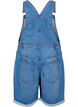 Overalls-shorts i denim, Bl&aring;, Packshot image number 1