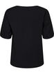 Bluse med ballonærmer, Black, Packshot image number 1