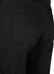 Cropped Vera jeans med straight fit, Sort, Packshot image number 3