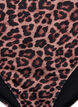 Leopard bikiniunderdel med h&oslash;j talje, Brun, Packshot image number 2