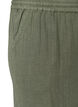 L&oslash;se shorts i bomuldsmusselin med h&oslash;j talje, Gr&oslash;n, Packshot image number 2