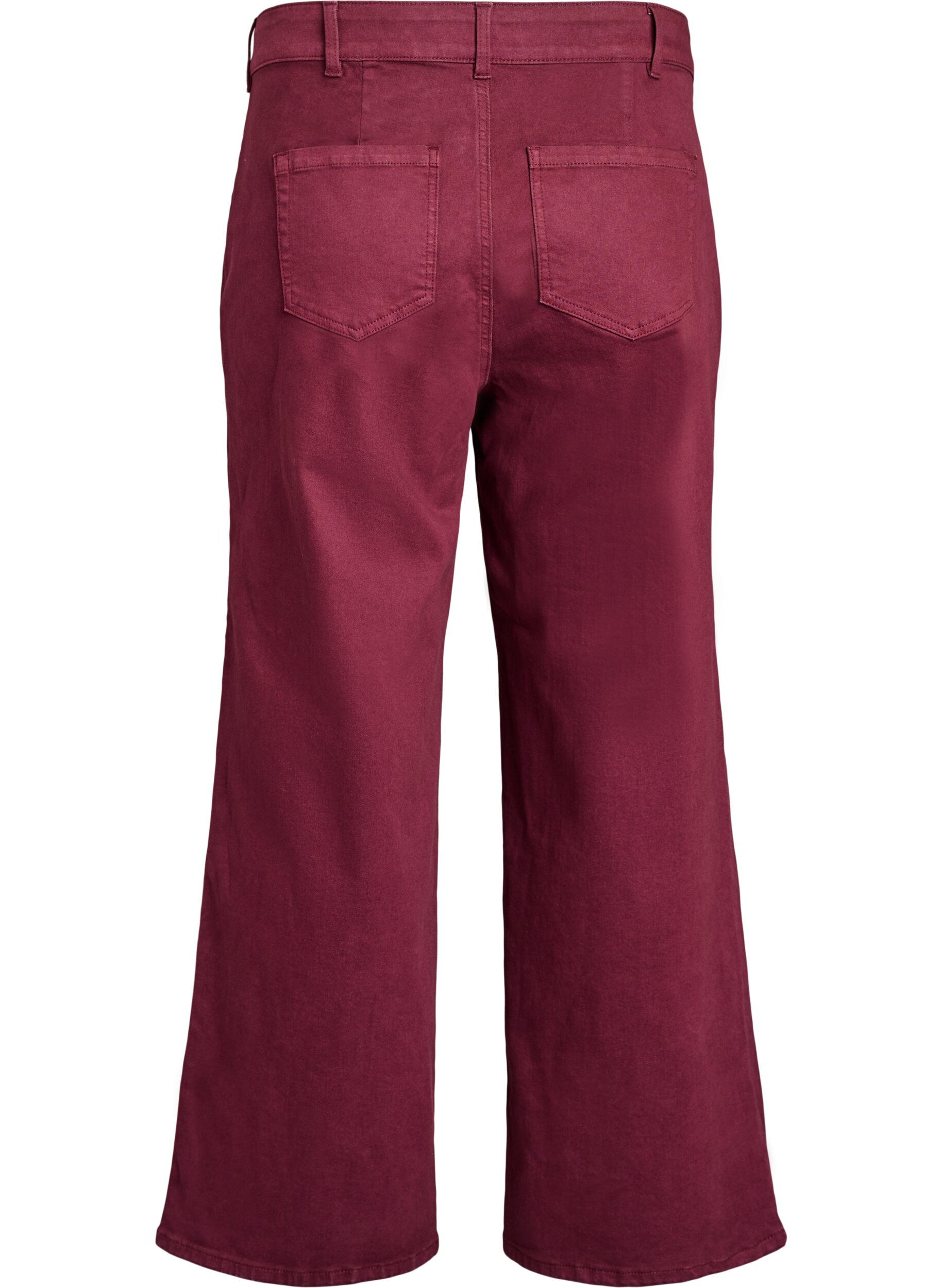 Zizzi FLASH - Jeans med vide ben, Fig, Packshot image number 1