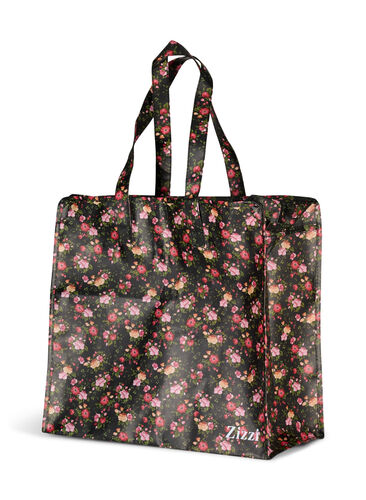 Shopping bag med lynlås, Bittersweet Flower, Packshot image number 0