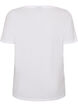 T-shirt med motiv, Hvid, Packshot image number 1