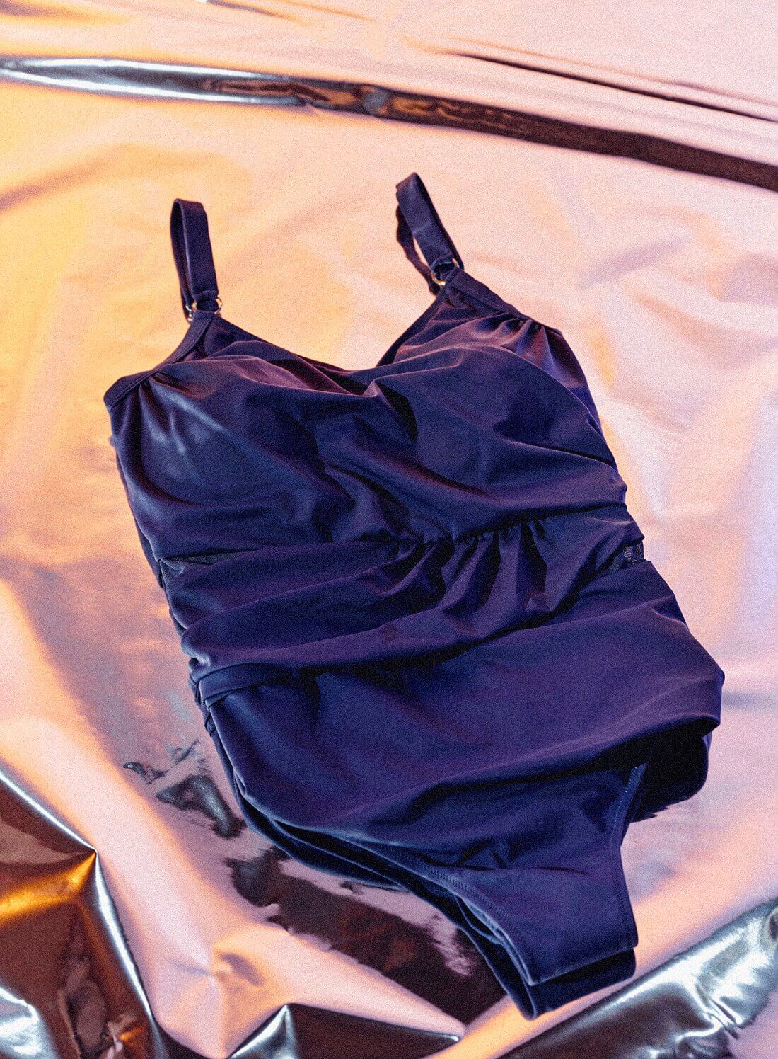 Zizzi Farverig badedragt, , Model