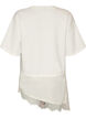 Jerseybluse med lag-p&aring;-lag-look og blonde, Vanilla, Packshot image number 1