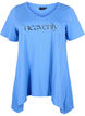 Bomulds t-shirt med korte ærmer, Ultramarine HEAVENLY, Packshot image number 0