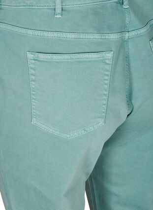 Mom fit Mille jeans i bomuld, Chinois Green, Packshot image number 3