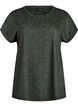 L&oslash;s tr&aelig;nings t-shirt med korte &aelig;rmer, Gr&oslash;n, Packshot image number 0