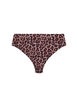 Leopard brazilian bikiniunderdel, Beige, Packshot image number 0