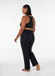 Sportsbukser i bomuld, Sort, Model image number 2