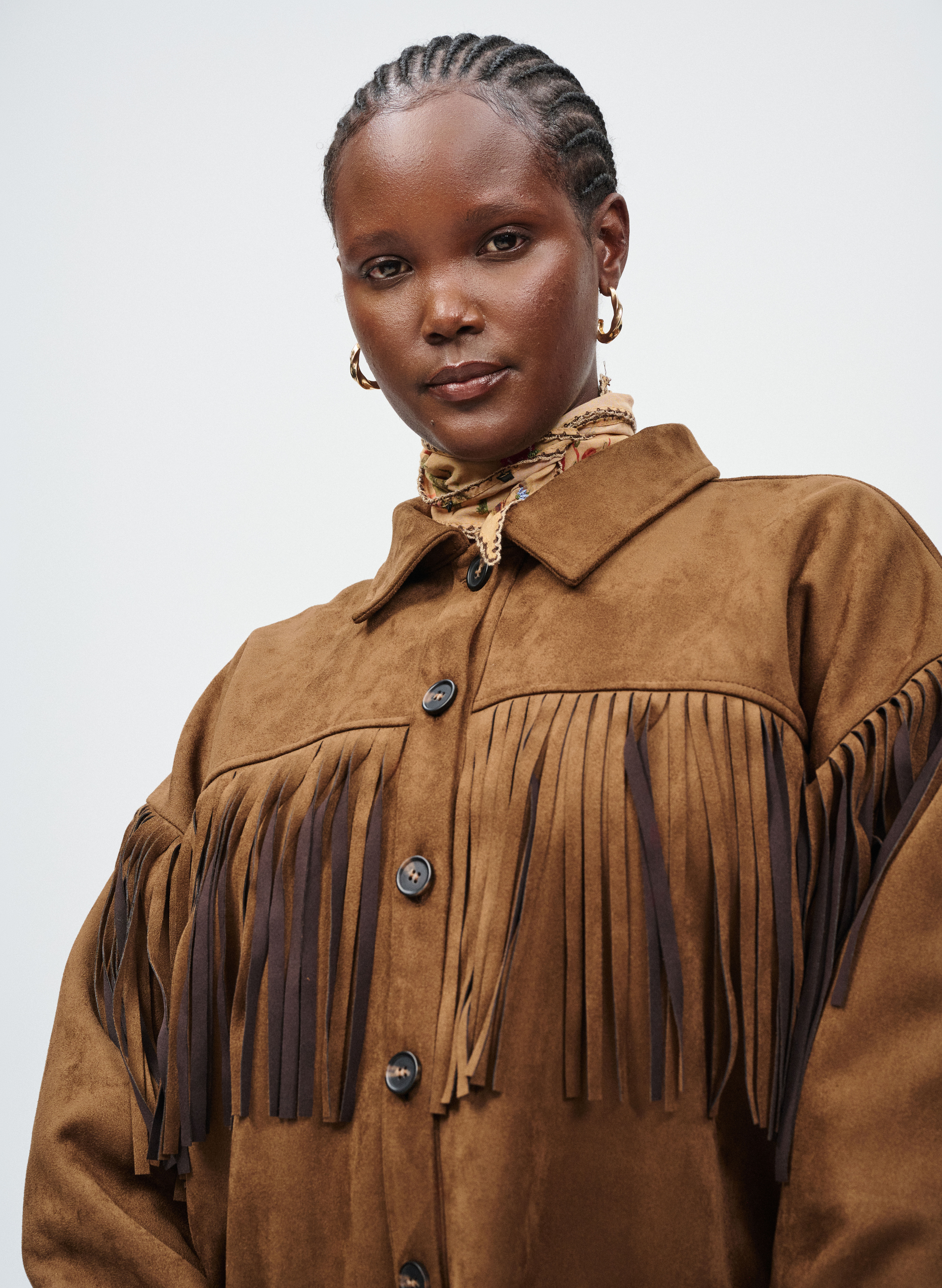 Zizzi S&aelig;t i imiteret ruskind, , Model