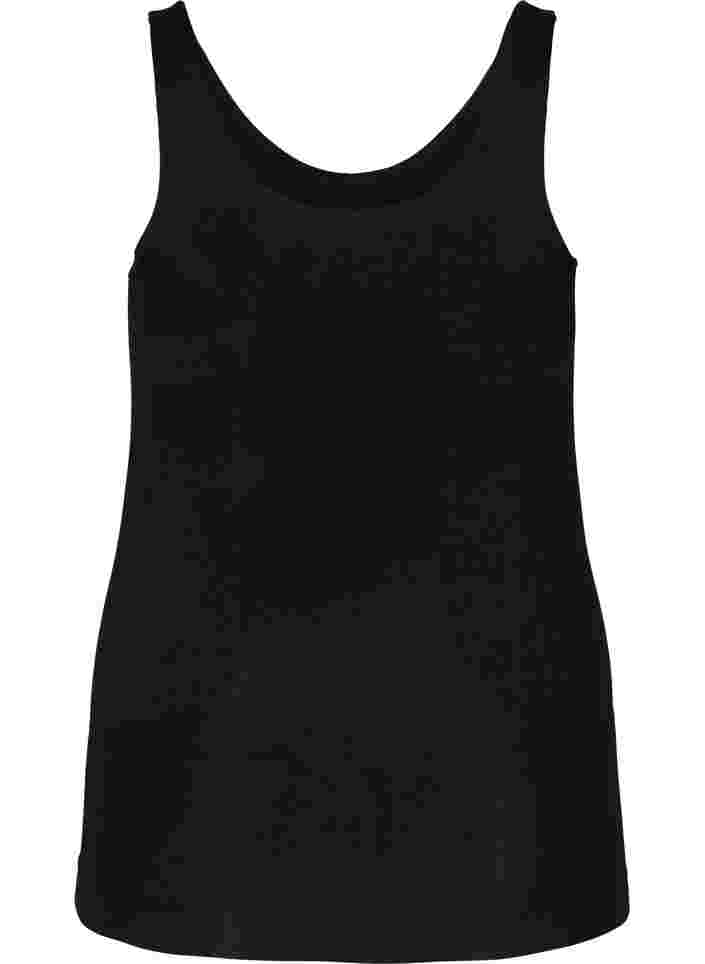 Shapewear top med brede stropper, Black, Packshot image number 1