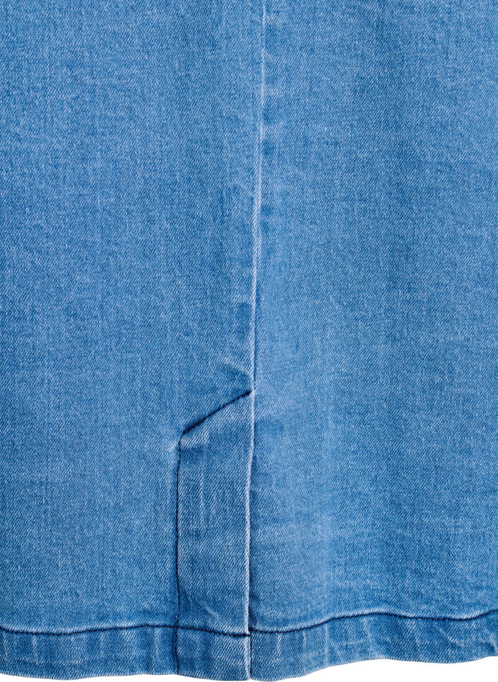 Denim blazer med lommer, Bl&aring;, Packshot image number 3
