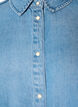 Denimskjorte i lyocell med trykknapper, Bl&aring;, Packshot image number 2