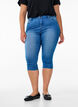 H&oslash;jtaljede Amy capri jeans med super slim fit, Bl&aring;, Model image number 2