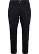 Chinos i bomuld, Black, Packshot image number 0