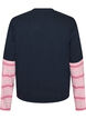 T-shirt med sporty lag-p&aring;-lag-look, Bl&aring;, Packshot image number 1