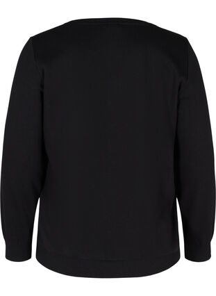 Jule sweatshirt , Black Jolly, Packshot image number 1