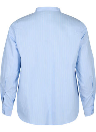 FLASH - Nålestribet skjorte, Light Blue Stripe, Packshot image number 1
