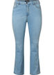 Ellen bootcut jeans med høj talje, Blå, Packshot image number 0
