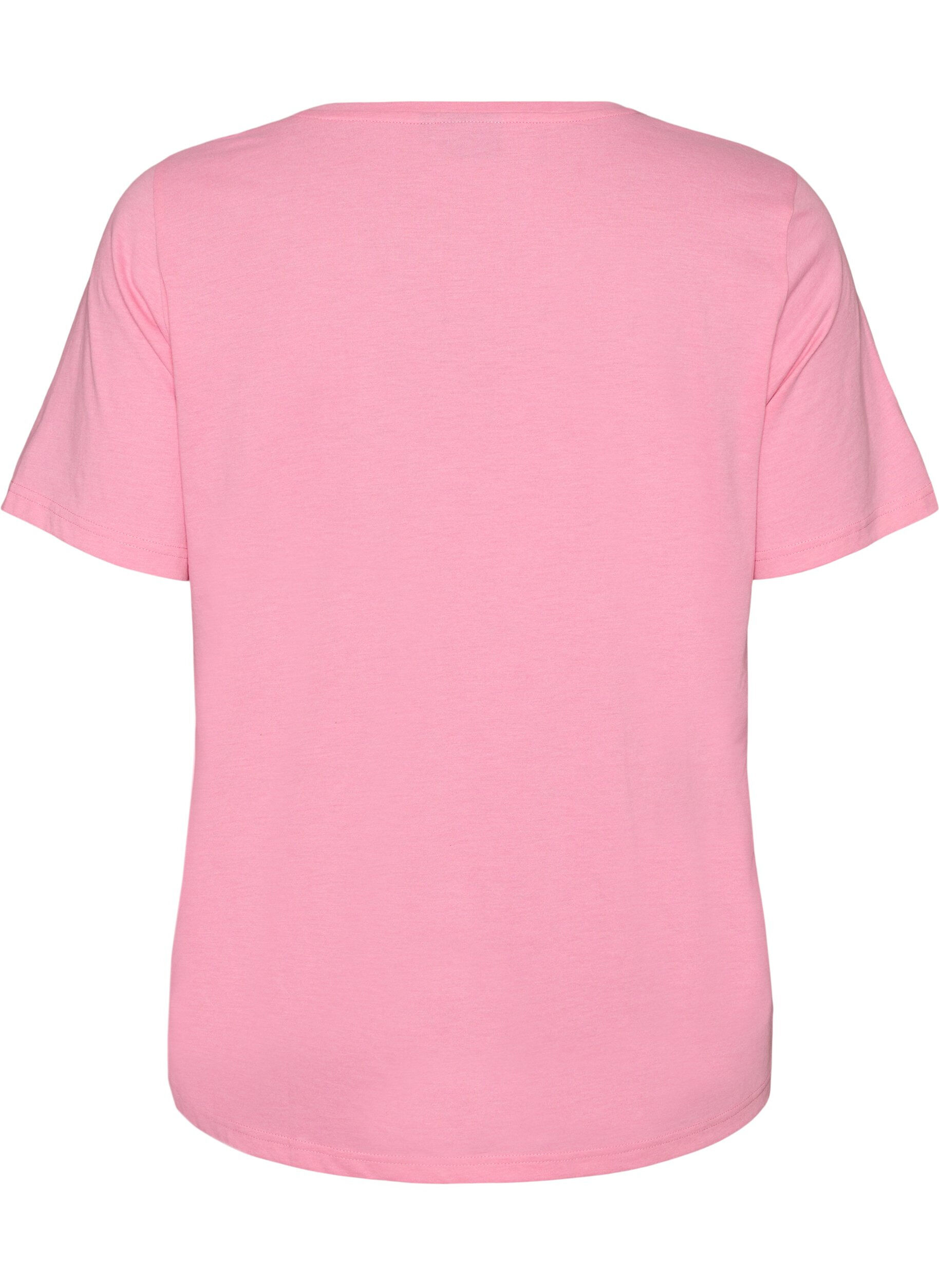 ZizziT-shirt med motiv, Lyser&oslash;d, Packshot image number 1
