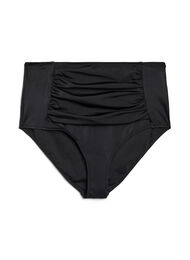 Bikini underdel med høj talje, Sort