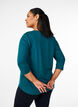 Tr&aelig;ningsbluse med 3/4 &aelig;rmer, Gr&oslash;n, Model image number 2