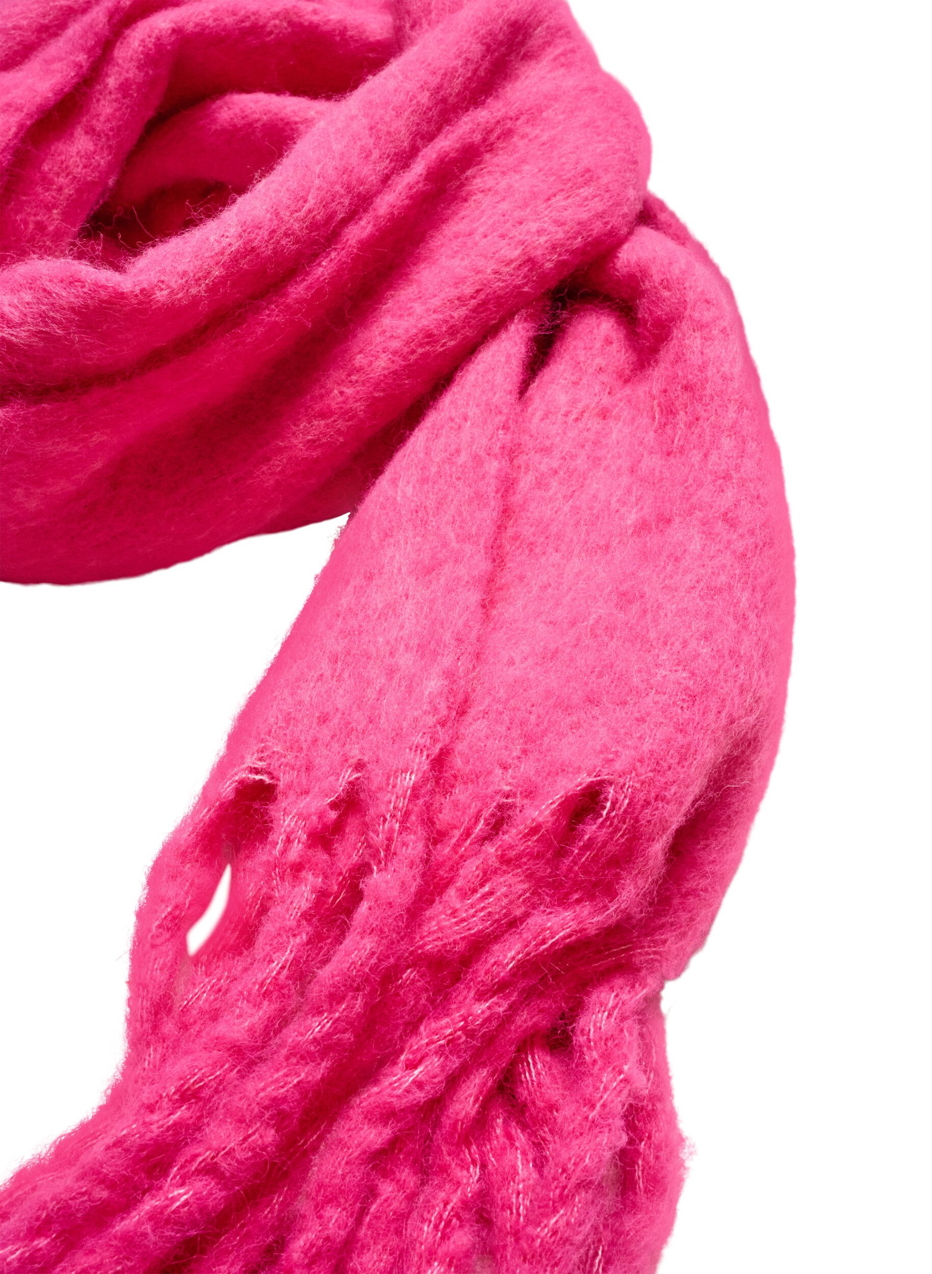 ZizziBl&oslash;dt t&oslash;rkl&aelig;de med frynser, Lyser&oslash;d, Packshot image number 1