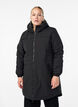 Let vatteret parka med h&aelig;tte , Sort, Model image number 0