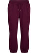 Sweatpants med h&oslash;j talje og bindeb&aring;nd, Lilla, Packshot image number 0