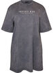 L&oslash;s T-shirtkjole med vasket look, Gr&aring;, Packshot image number 0