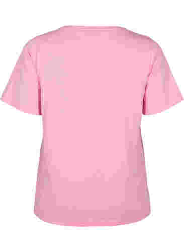 FLASH - T-shirt med motiv, Begonia Pink, Packshot image number 1