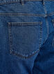 Wide leg jeans med høj talje, Blå, Packshot image number 3