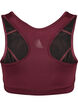 Sports-bh med racerback, R&oslash;d, Packshot image number 1