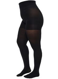 Str&oslash;mpebukser i 100 denier med push-up og shape effekt, Sort