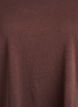 Kort&aelig;rmet t-shirt i bomuldsblanding, Brun, Packshot image number 2