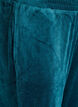 L&oslash;se bukser i velour, Gr&oslash;n, Packshot image number 2