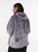 Velour h&aelig;ttetr&oslash;je med k&aelig;ngurulomme, Gr&aring;, Model image number 2