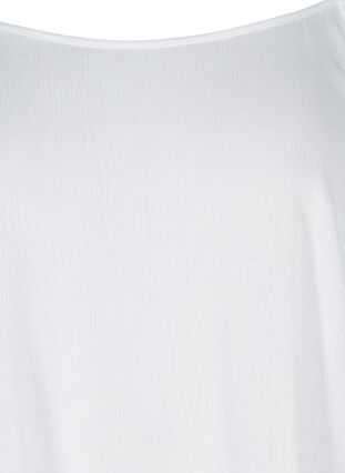 Off-shoulder tunika i viskose, White, Packshot image number 2