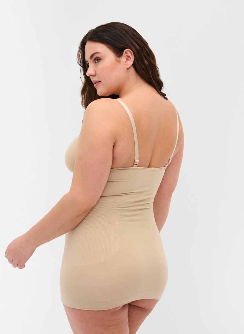 Shapewear stroptop, Beige, Model image number 1