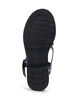 Wide fit - Sommer sandal i læder, Black, Packshot image number 5