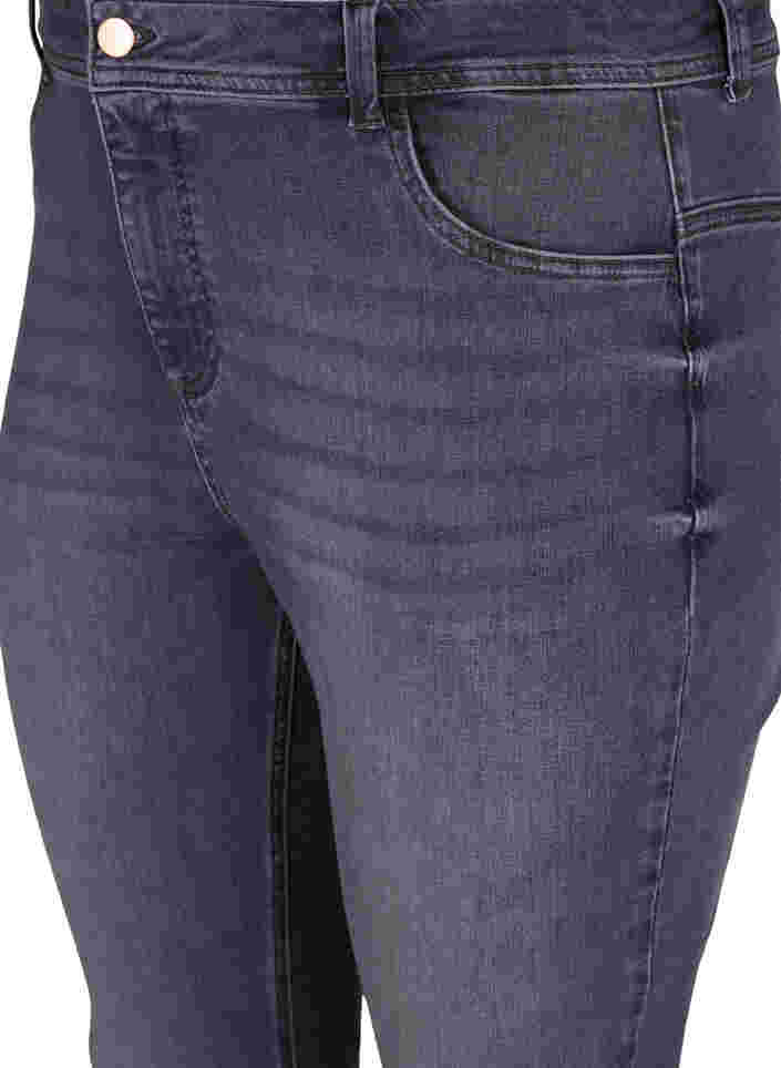 Ekstra slim Nille jeans med høj talje, Grey Denim, Packshot image number 2